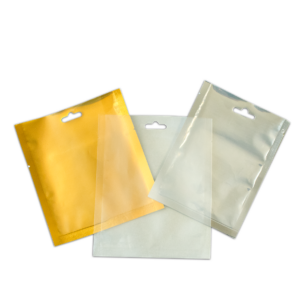 Three side-seal pouches